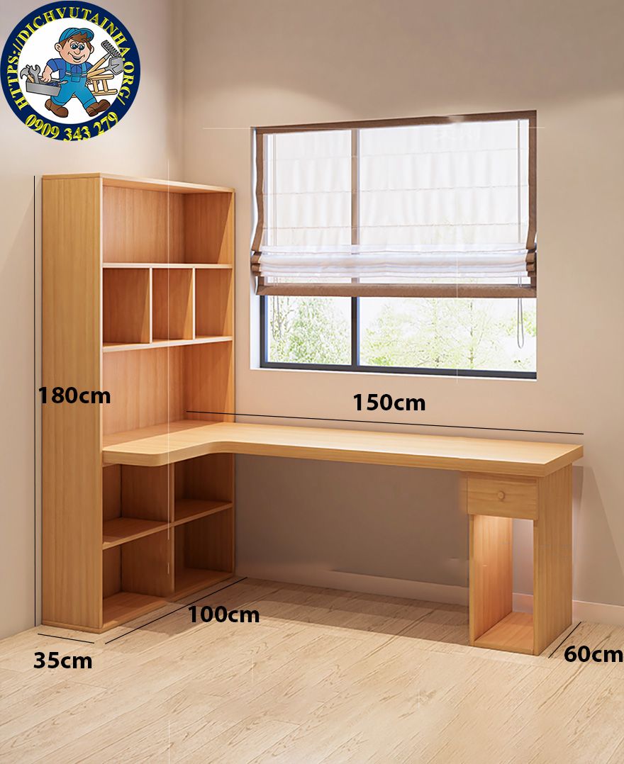 thi cong lắp ráp bàn học