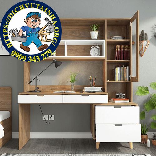 lắp bàn học quận Tân Phú