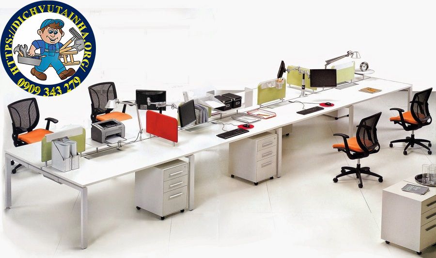 tháo lắp bàn làm việc phường Bàn Cờ