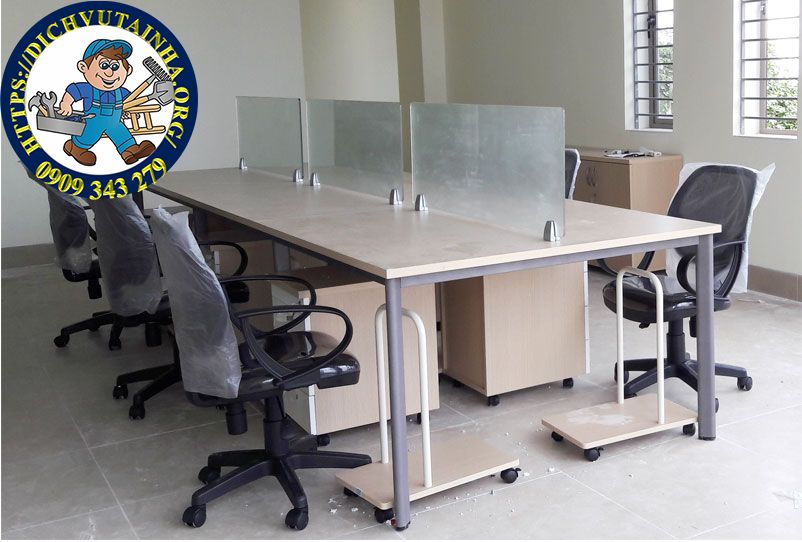 tháo lắp bàn làm việc phường Nhiêu Lộc