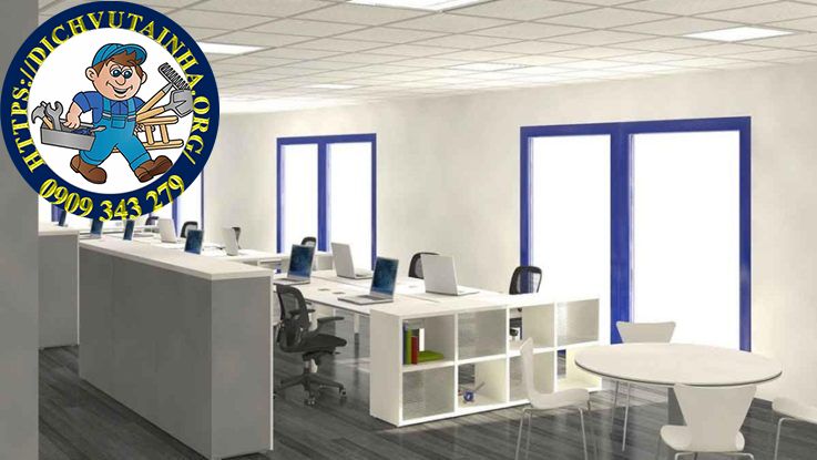 tháo lắp bàn làm việc phường Ta Bình