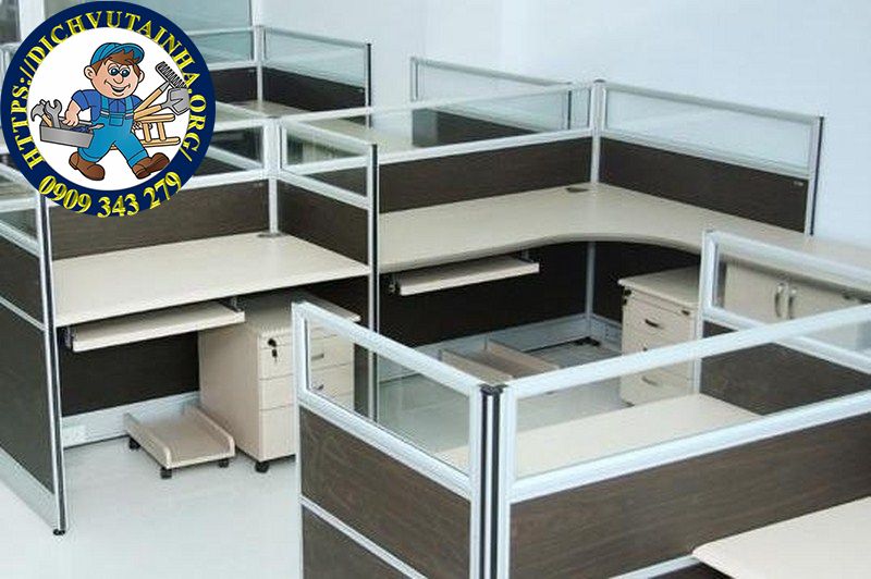 tháo lắp bàn làm việc phường Xuân Hoà