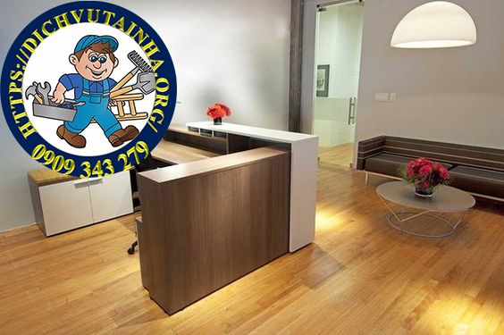 tháo lắp bàn lễ tân quận Bình Tân