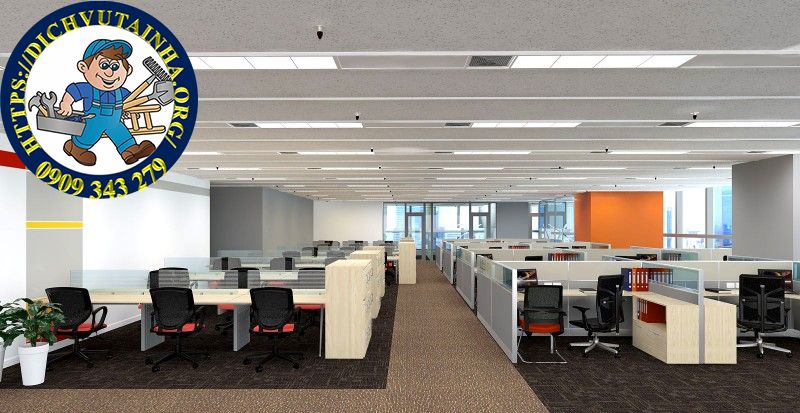 tháo lắp bàn làm việc phường Long Phước