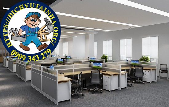 tháo lắp bàn làm việc phường Thạnh Mỹ Tây