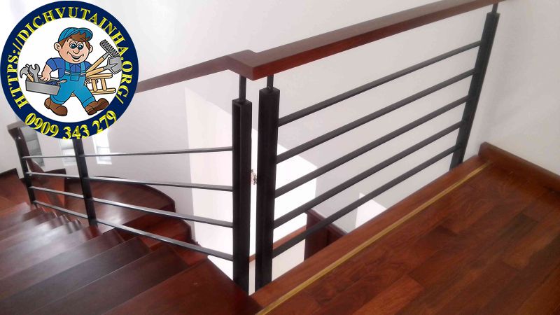 sửa cầu thang gỗ huyện Nhà Bè TPHCM