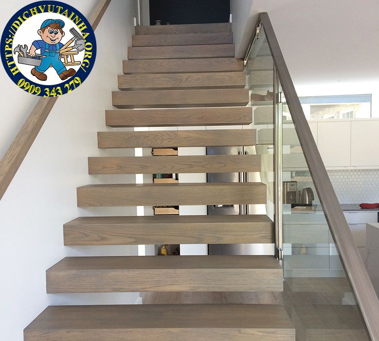 sửa cầu thang gỗ tại nhà phường Minh Phụng