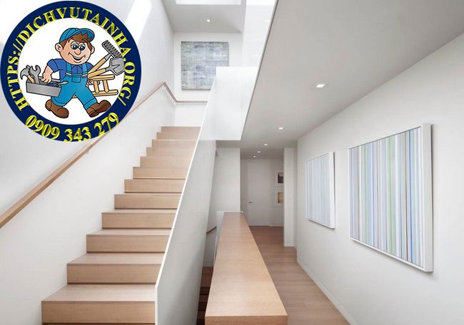 sửa cầu thang gỗ tại nhà phường Phú Nhuận
