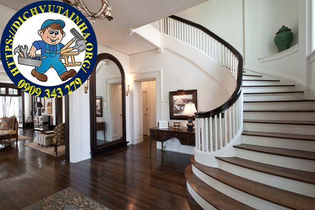 sửa cầu thang gỗ tại nhà phường Phú Thọ