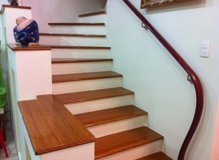 sửa cầu thang gỗ tại nhà phường Tân Định