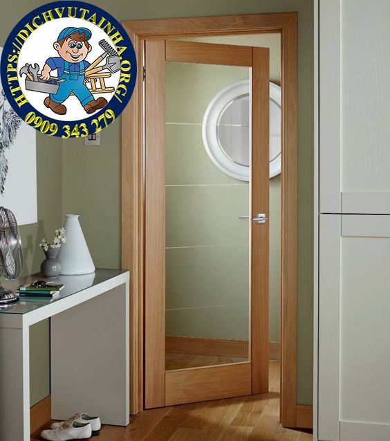 sửa chữa cửa gỗ tại nhà phường Thạnh Mỹ Tây