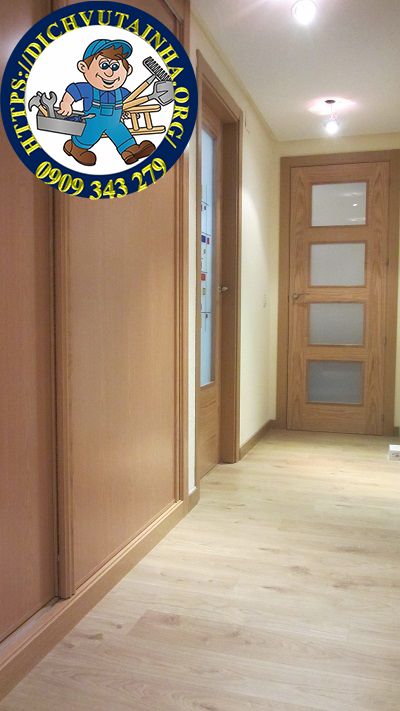 sửa chữa cửa gỗ tại nhà phường Thới An