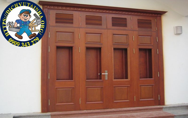 Tháo lắp cửa gỗ phường Vườn Lài