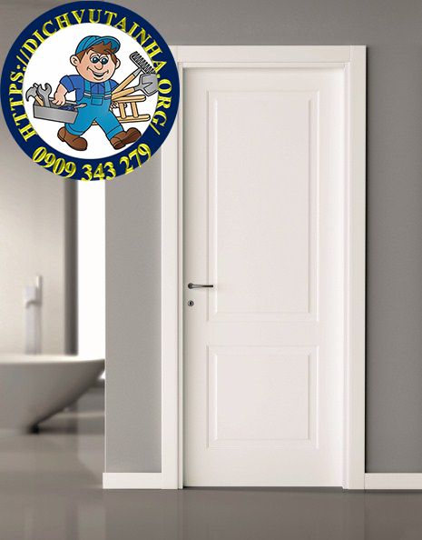 sửa chữa cửa gỗ tại nhà Xã Bình Hưng