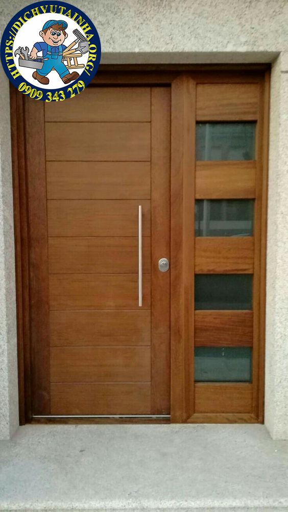 sửa chữa cửa gỗ tại nhà Xã Hóc Môn