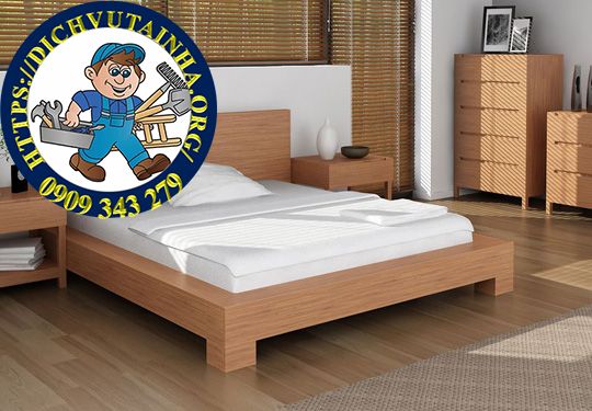 sửa giường gỗ tại nhà phường Tân Hưng