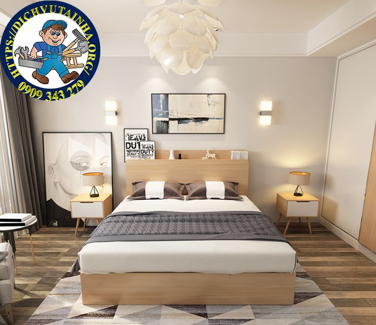 sửa giường gỗ tại nhà Xã Hóc Môn