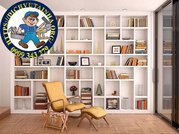lắp ráp kệ sách quận Bình Tân