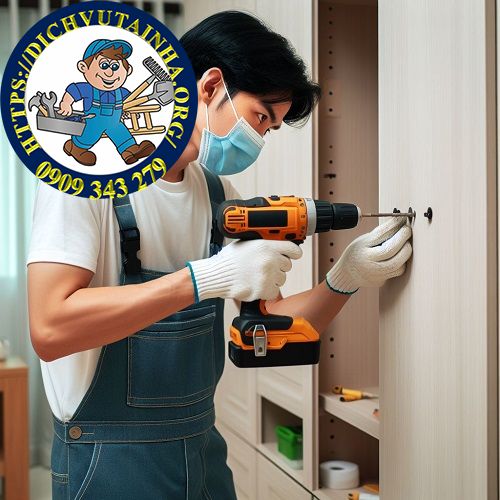 tháo lắp đồ gỗ phường Cầu Kiệu