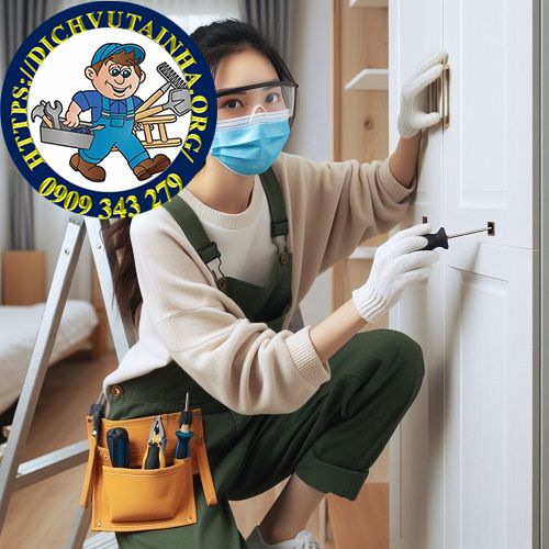 tháo lắp đồ gỗ phường Hoà Bình