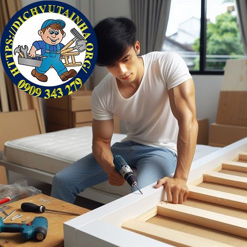 tháo lắp đồ gỗ phường Long Phước