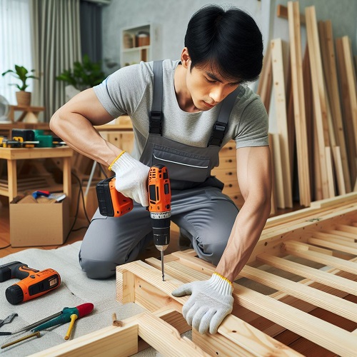 tháo lắp đồ gỗ phường Long Trường