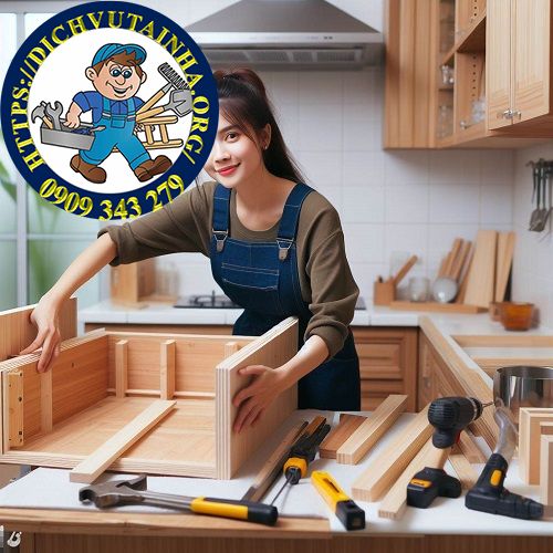 tháo lắp đồ gỗ phường Tân SƠn Hoà