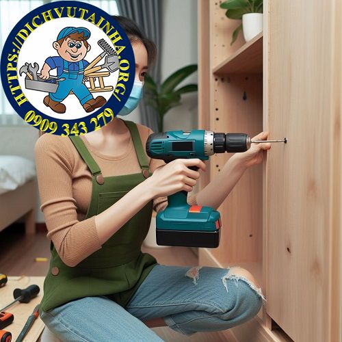 tháo lắp đồ gỗ phường Thông Tây Hội