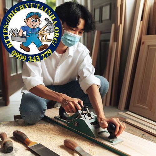 thợ mộc phường Trung Mỹ Tây