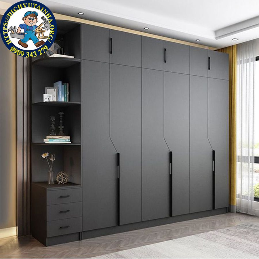 tháo lắp tủ áo phường Bình Thới