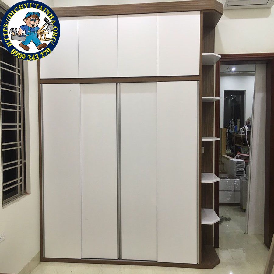 tháo lắp tủ áo phường Hoà Bình