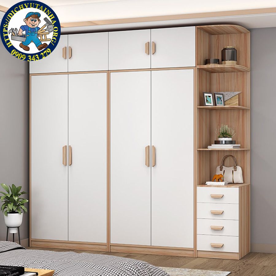 tháo lắp tủ áo phường Long trường