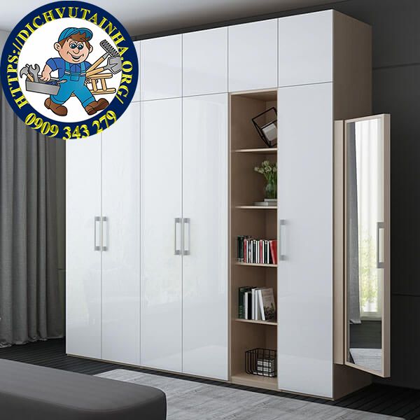 tháo lắp tủ áo phường Tân Sơn