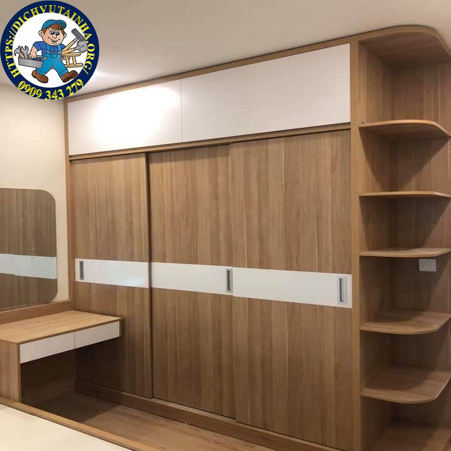 sửa chữa tủ áo gỗ tp Dĩ An