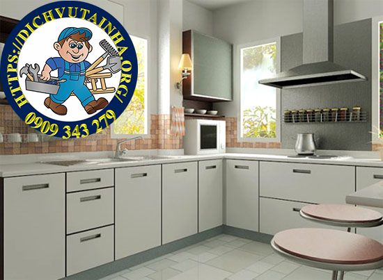 sửa chữa tủ bếp tại nhà phường Biên Hoà