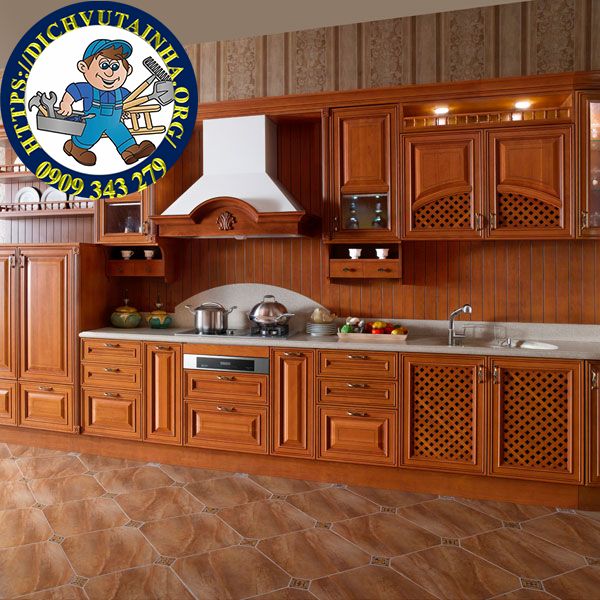 sửa chữa tủ bếp tại nhà phường Cầu Ông Lãnh