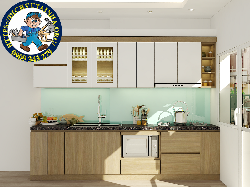 tháo lắp tủ bếp phường Diên Hồng