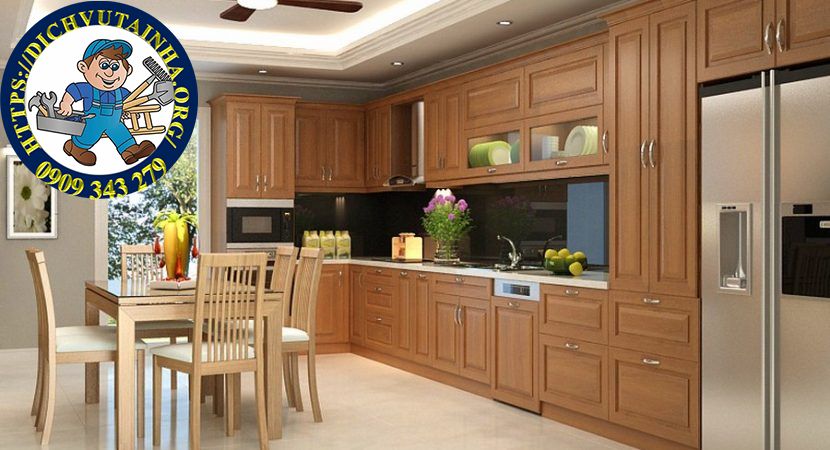tháo lắp tủ bếp phường Long Bình