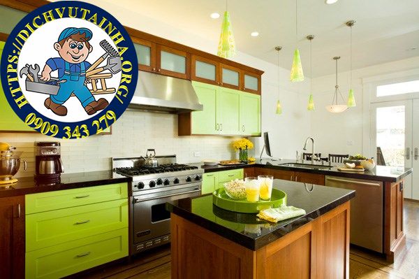 sửa chữa tủ bếp tại nhà phường Tân Bình