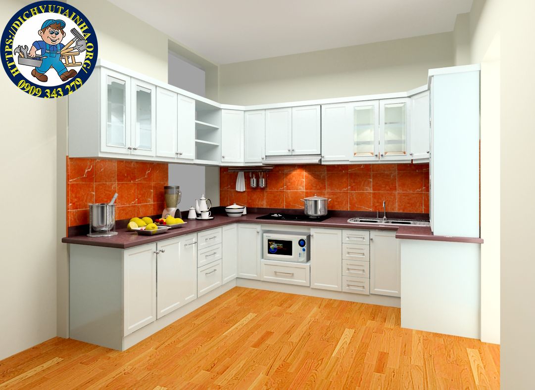 sửa chữa tủ bếp tại nhà phường Tân Thới` Hiệp