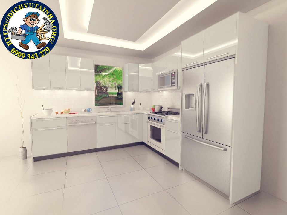 sửa chữa tủ bếp tại nhà phường Trung Mỹ Tây