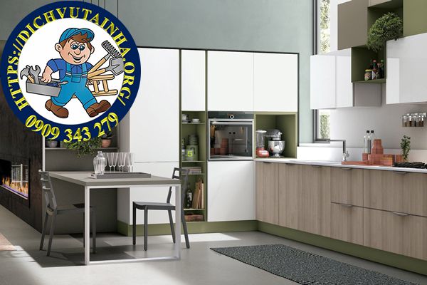 sửa chữa tủ bếp tại nhà Xã Nhà Bè