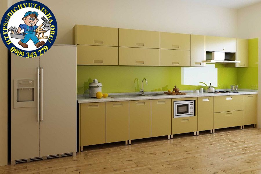 sửa chữa tủ bếp tại nhà Xã Vĩnh Lộc