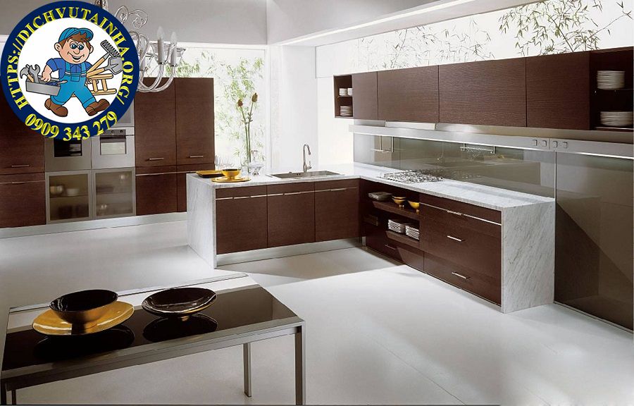 sửa chữa tủ bếp tại nhà Xã Xuân Thới SƠn