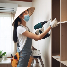 THÁO RÁP ĐỒ GỖ PHƯỜNG SƠN KỲ