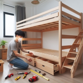 THÁO RÁP ĐỒ GỖ PHƯỜNG TÂN THUẬN ĐÔNG